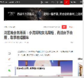 湾区晚会名场面：小沈阳和女儿同框，肖战台下合照，歌手真唱翻车|王力宏|姜育恒_网易订阅